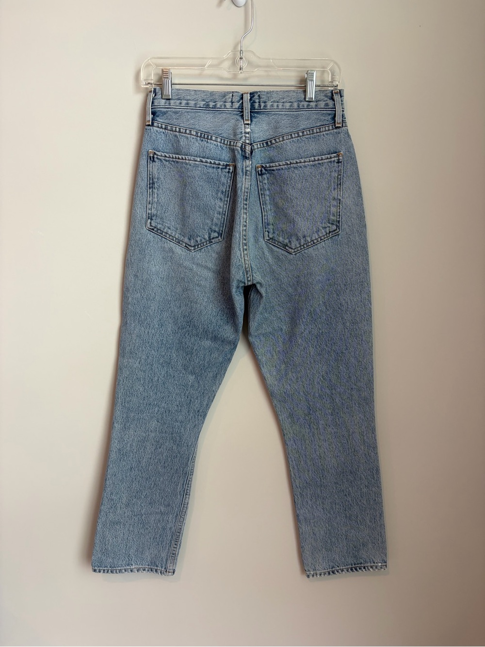 Agolde Riley High Rise Straight Crop Jeans - Picture 6 of 7